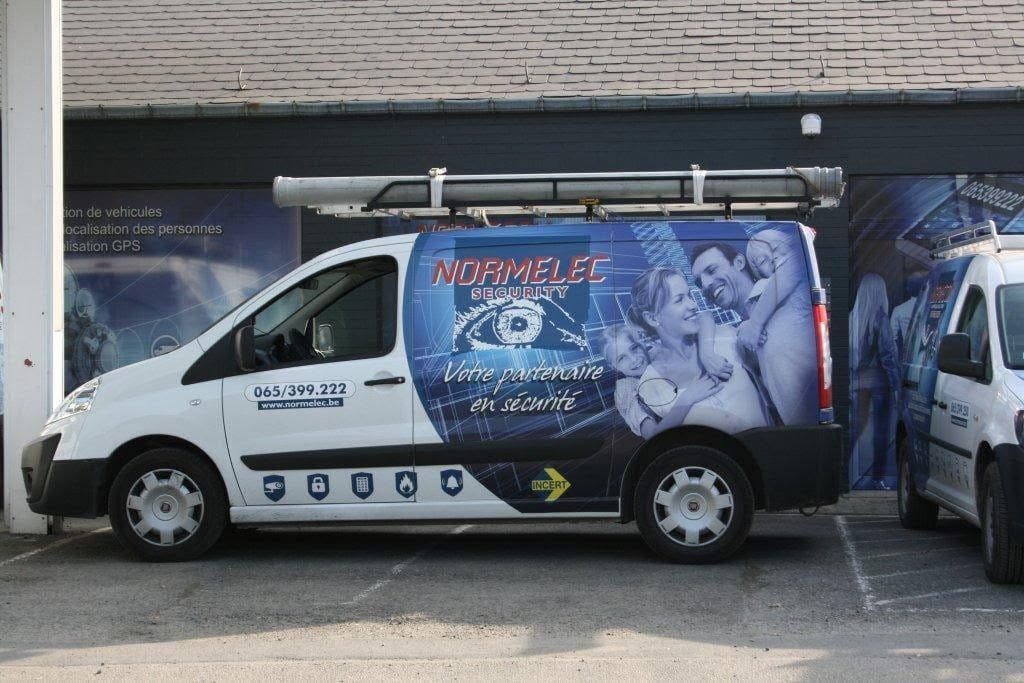Camionnette d'intervention Normelec Security